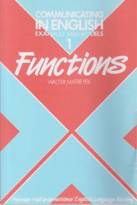 کتاب 1 functions اثر والتر ماتریک