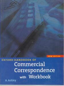 کتاب hand book of commericial correspondence with work book اثر اشلی