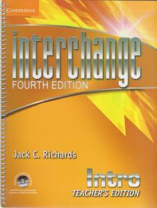 کتاب (4th Edition) Interchange Intro Teachers Book,( معلم اینترچنج - سطح اینترو/ ویرایش چهارم) اثر جک ریچاردز