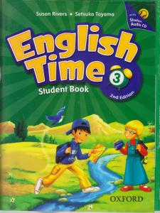 کتاب (2nd edition) English time 3 student book,(انگلیش تایم 3 استیودنت بوک - ویرایش دوم) اثر سوزان ریورز