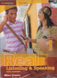 کتاب Real listening & speaking with answers 1,(ریل لیسینینگ اند اسپیکینگ (1) با جواب) اثر سالی لوگان