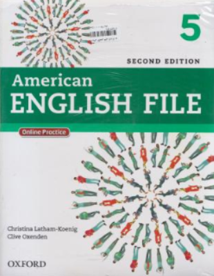 کتاب آمریکن انگلیش فایل 5 american english file work book (ویراست دوم) اثر کلیو اکسندن نشر جنگل