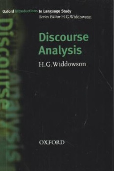 کتاب دیسکورس آنالیز DISCOURSE ANALYSIS اثر H.G.Widdowson نشر رهنما
