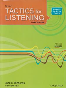 کتاب basic tactics for listening,(بیسیک  تکتیس فورلیسنینگ) اثر جک ریچاردز