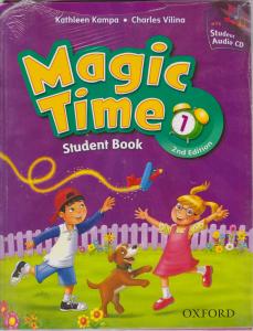 کتاب Magic time 1 Student book,(مجیک تایم (1) استیودنت بوک) اثر کاتلین کامپا