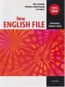 کتاب New English File: Elementary: Student's Book,(نیوانگلیش فایل المنتری) اثر کلایوآکسندن