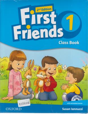 کتاب First friends 1,(ویرایش دوم) اثر سوزان لانوزی