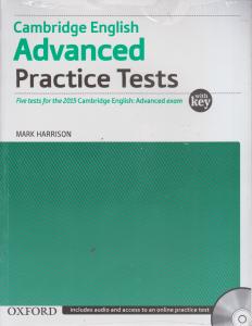 کتاب Cambridge english advanced practice tests اثر مارک هریسون