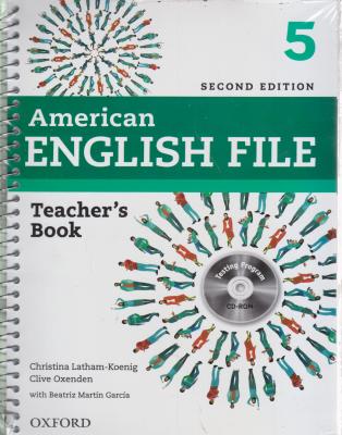 کتاب 5 teachers american english file,(تیچرز آمریکن انگلیش فایل) اثر کریستینا لوگن