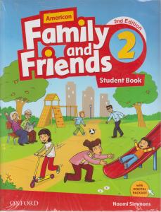 کتاب 2 family and friends,(فامیلی اند فرند 2) اثر سیمونز