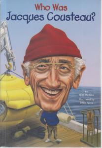 کتاب Who was  jacqes cousteau,(ژاک کوستو کی بود؟) اثر نیکو مدینا