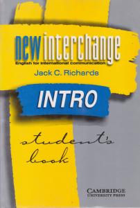 کتاب New Interchange Intro Student's Book اثر جک ریچاردز