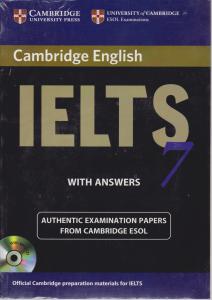 کتاب cambridge  ielts 7,(کمبریج  آیلتس 7)