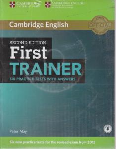 کتاب Cambridge english first trainer اثر پیتر مای