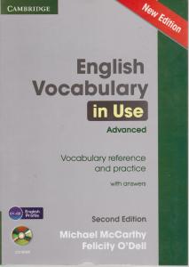 کتاب English vocabulary in use advanced,(انگلیش وکبیولری این یوزادونس) اثر میشل مک کارتی