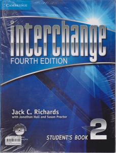 کتاب (4rd edition) Inter change 2 student book,(اینترچنج استیودنت بوک2) ؛ (ویرایش چهارم) اثر جک ریچاردز