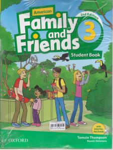 کتاب Family and Friends (3) Class Book,(فامیلی اند فرند 3) اثر لیز دریسکول