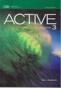 کتاب 3 Active skills for reading,(اکتیو اسکیلز فر ریدینگ 3) اثر نیل اندرسون