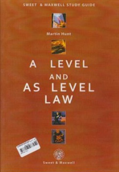 کتاب متن درسی A Level And As Level Law اثر مارتین هانت