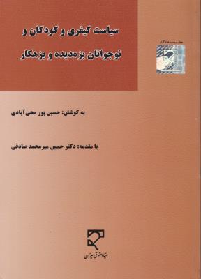 سیاست کیفری و کودکان و نوجوانان بزه دیده  و بزهکار اثر حسین پورمحی آبادی