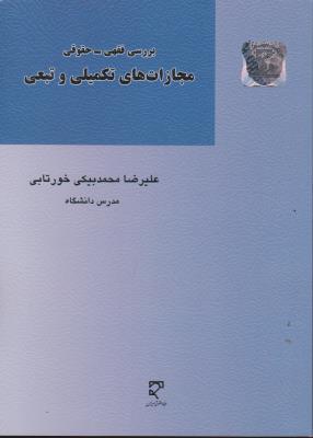 کتاب بررسی فقهی - حقوقی (مجازات های تکمیلی و تبعی) اثرعلیرضا محمد بیکی خورتابی