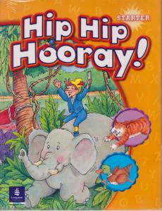 کتاب hip hip hooray starter,(هیپ هیپ هورای استارتر استیودنت + ورک بوک + به همراه سی دی)