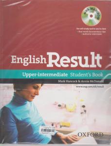 کتاب English result pre inter meiate student book,(انگلیش ریزالت آپر اینترمدت استیودنت بوک) اثر مارک هانکوک