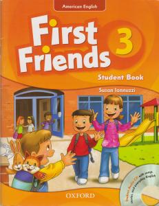 کتاب First friends 3 student book,(فرست فرندز 3 استیودنت بوک) اثر سوسن لنوزی