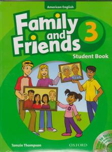 کتاب Family and friends 3 student book,(فامیلی اند فرندز3 استیودنت بوک) اثر تامزین تامپسون