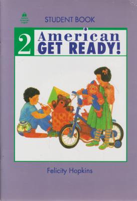 کتاب American Get Ready 2 SB+WB+CD اثر فیلیسیتی هاپکینز
