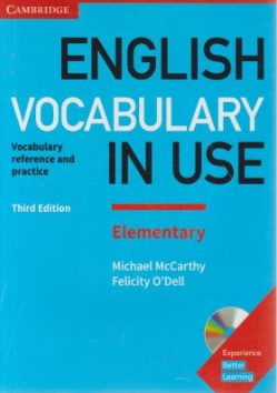 کتاب English Vocabulary in Use Elementary,(انگلیش وکبیولری این یوز المنتری) اثر میشل مک کارتی