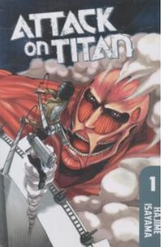 کتاب مانگا ( 1 ) attack on titan اثر آکوتامی ناشر انتشارات جاودانه جنگل