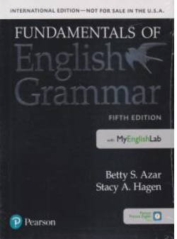 کتاب فاندامتال انگلیش گرامر FUNDAMENTALS OF ENGLISH GRAMMAR ویرایش پنجم اثر بتی آذر هاگنBetty S.Azar ناشر انتشارات جاودانه جنگل