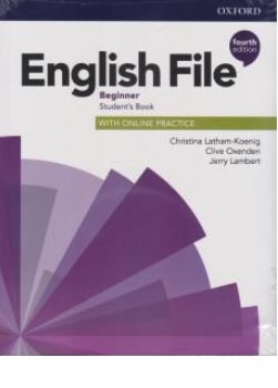 کتاب انگلیش فایل بیگینر english file beginner ( ویرایش چهارم ) اثر لاتهام لامبرت نشر جاودانه جنگل