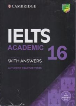 کتاب کمبریج آکادمیک آیلتس ( 16 academic ielts ) اثر کمبریج نشر جاودانه جنگل