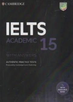 کتاب کمبریج آکادمیک آیلتس ( 15 academic ielts ) اثر کمبریج نشر  جاودانه جنگل