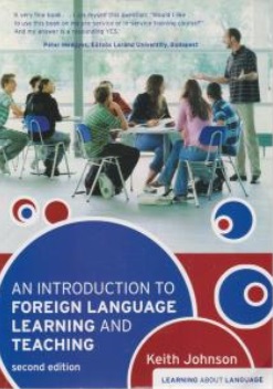 کتاب An introduction to foreign language learning and traching,(ان اینتروداکشن تو فارین لنگوایج لرنینگ تیچینگ) اثر کیت جانسون
