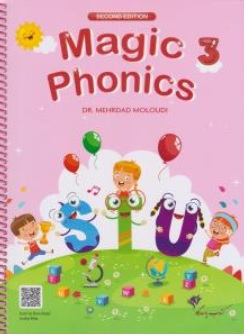 کتاب مجیک فونیکس magic phonics 3 اثر مهرداد مولودی ناشر غزل جوان