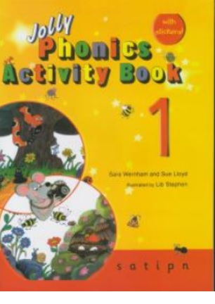 کتاب جولی فونیکس 1 استیودنت +ورک بوک JOLLY PHONICS STUDENT BOOK اثر سارا ورنهام ناشر انتشارات جاودانه جنگل