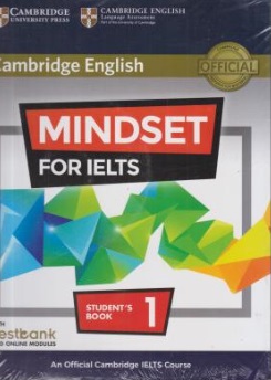 کتاب Cambridge English Mindset For IELTS 1 Student Book + cd , (کمبریج انگلیش مایندست 1) اثر Peter Crosthwaite 