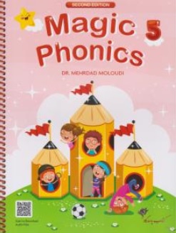 کتاب مجیک فونیکس 5 ( 5  5magic phonic ) اثر مهرداد مولودی نشر غزل جوان