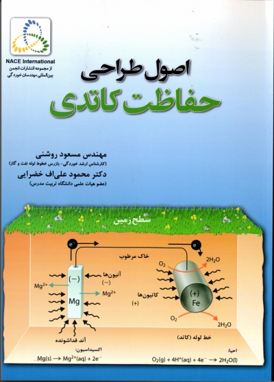 کتاب اصول طراحی حفاظت کاتدی اثر مسعود روشنی محمود علی اف خضرایی ناشر فدک ایساتیس