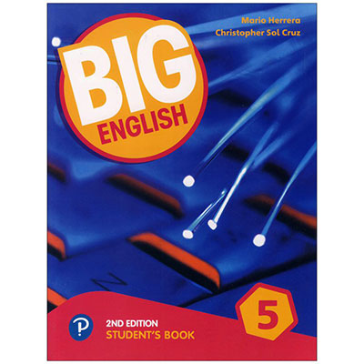 کتاب بیگ انگلیش 5 big english اثر ماریو هررا ناشر انتشارات جاودانه جنگل