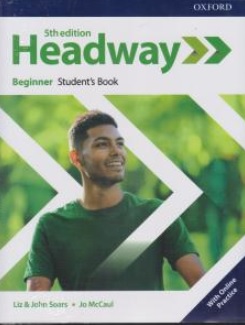 کتاب  هدوی بیگینر ( headway beginner)  ( ویرایش پنجم ) اثر لیز جان سوارس ناشر انتشارات جاودانه جنگل