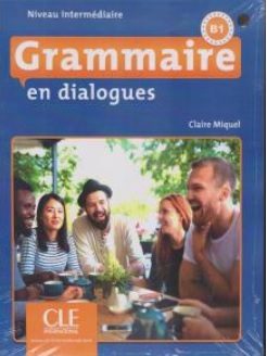 کتاب ( grammaire en dialogues b1 )گرام ایر ان دیالوگ اثر میکاییل ناشر انتشارات جاودانه جنگل