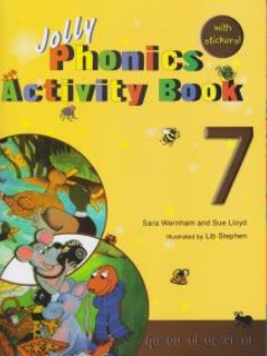 کتاب 7 jolly phonics activity book (جولی فونیکس (7 ) ) اثر سارا ورنهام ناشر انتشارات جاودانه جنگل
