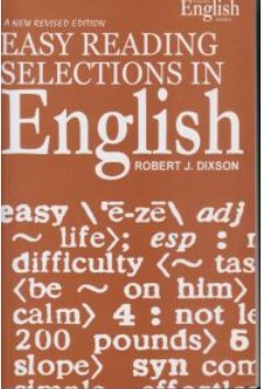 کتاب easy reading selection in english اثر رابرت  جی دیکسون نشر جاودانه جنگل