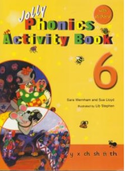 کتاب جولی فونیکس 6استیودنت +ورک بوک ( JOLLY PHONICS STUDENT BOOK ) اثر سارا ورنهام ناشر انتشارات جاودانه جنگل