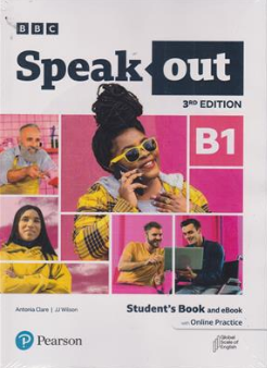 کتاب اسپیک اوت b1 ویراست سوم  ( speak out b1) اثر فرانسیس ایلس نشر جنگل