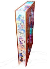 کتاب شاهنامه فردوسی (رحلی ،معطر ،چرم به همراه جعبه) اثر ابوالقاسم فردوسی نشر هلیا 1